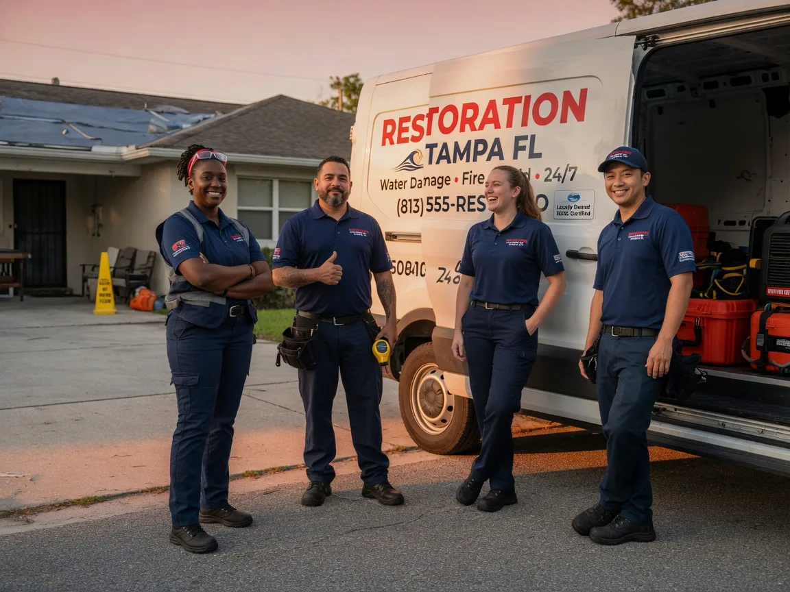 Water Damage Restoration company in Lansing, KS