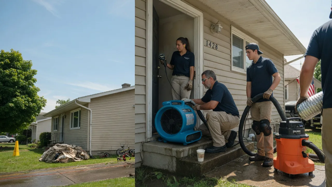 Water Damage Restoration in Lansing, KS near me